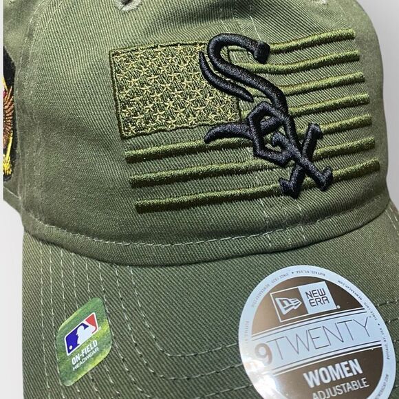 New Era 920 “Our Nations Finest” 2023 Chicago White Sox Adjustable Hat Cap (a) - Picture 4 of 12